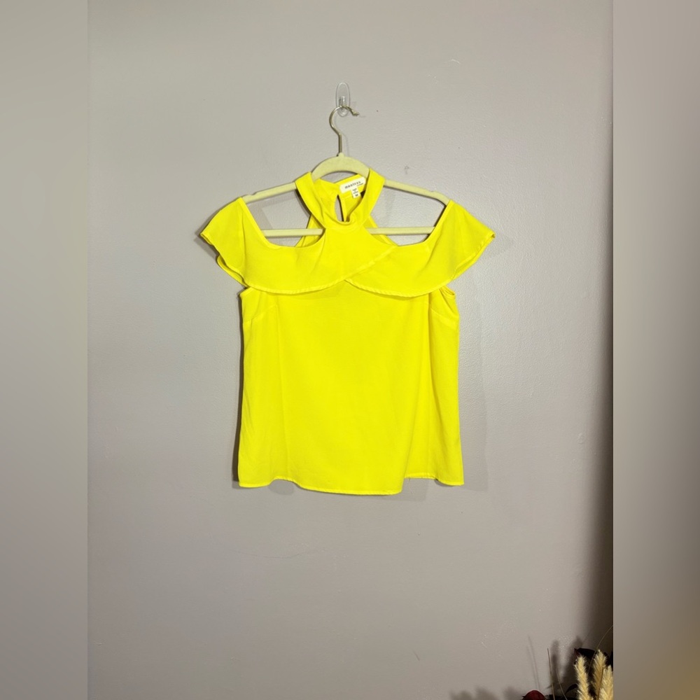 Yellow Flare Blouse